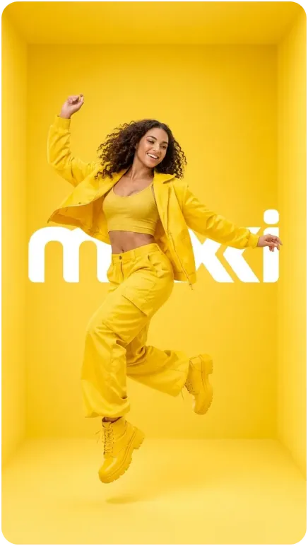 A student creator starring in their own mixxi music video